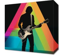 Obraz 30x30cm Pryzmat przez Gitarę