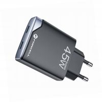 Szybka ładowarka GAN 45W 2 porty kostka do Samsung Galaxy S21 FE 5G