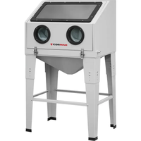 PIASKARKA KABINOWA 200L KABINA DO PIASKOWANIA CORMAK KDP200TOP 230V