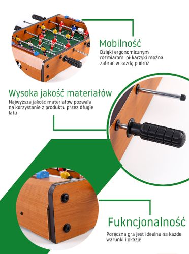 Stół do piłkarzyków na Arena.pl