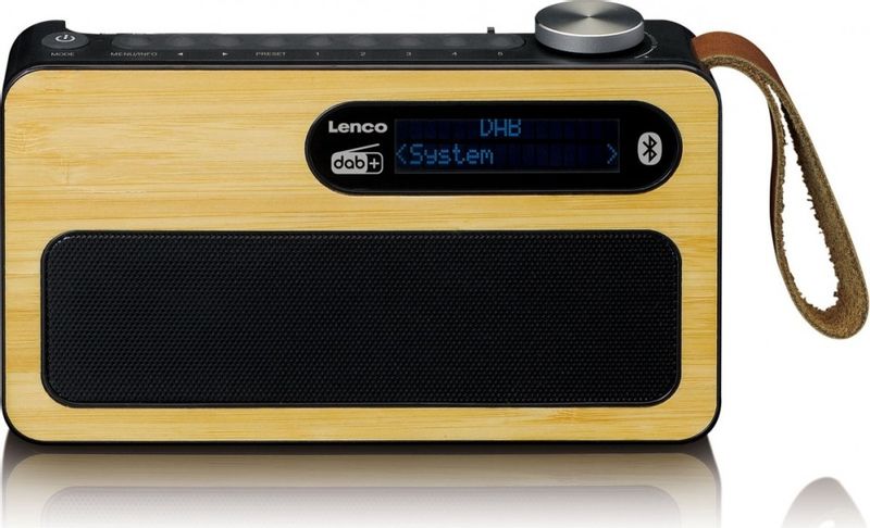 CYFROWE RADIO DAB+ LENCO PDR-040BAMBOOBK, LPDR040BK zdjęcie 5