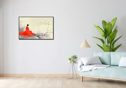 Plakat 91,5x60cm Diva Na Gałęzi na Arena.pl