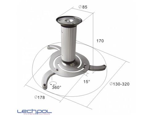 UCH0100 Uchwyt do projektorłw sufitowy na Arena.pl