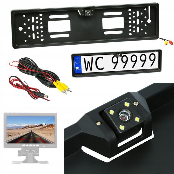 Kamera cofania w ramce tablicy Interlook zdjęcie 7