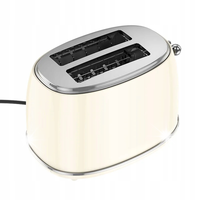 Toster Hoco w stylu Retro 850W HE50 biały