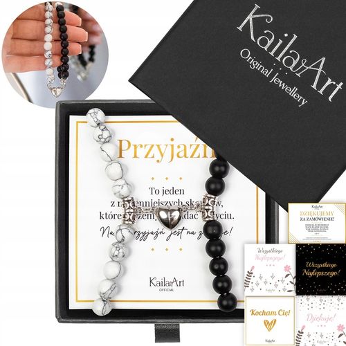 BFF BRANSOLETKI PRZYJAŹNI DLA 2 PRZYJACIÓŁEK URODZINY POMYSŁ NA PREZENT na Arena.pl