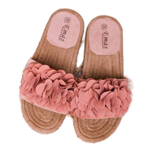 Pudrowe Klapki Espadryle r.36 na Arena.pl