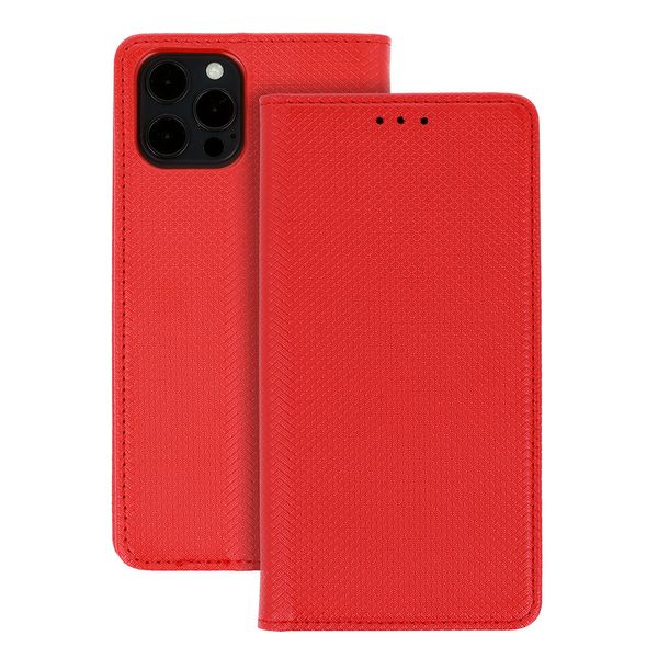 Kabura Smart Book MAGNET do IPHONE 14 CZERWONA zdjęcie 1