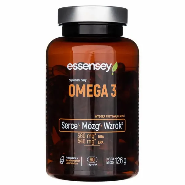 Omega3 90 Kaps. Essensey zdjęcie 1