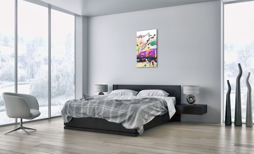 Obraz Na Płótnie - Ryby Pastele  - 45X80 Cm - Pa45X80-4096 na Arena.pl