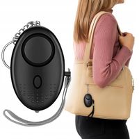 ALARM OSOBISTY BEZPIECZEŃSTWA BRELOK 130DB BARDZO GŁOŚNY SAMOOBRONA