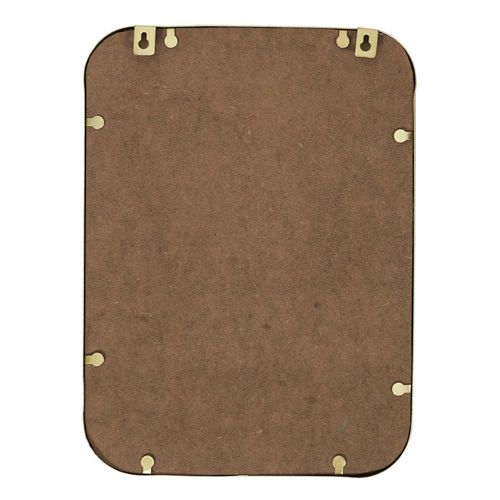 Lustro Arcilla złote prostokąt na Arena.pl