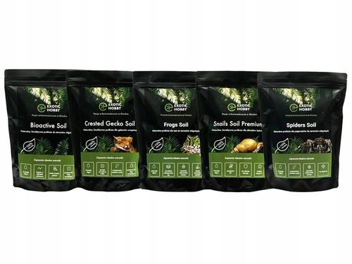 Podłoże dla ślimaka do terrarium - Snails Soil ściółka dla ślimaków na Arena.pl