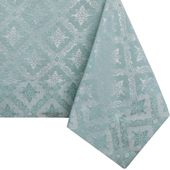 Obrus bawełniany MAYA mankiet 140X260 miętowy DecoKing
