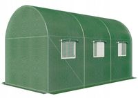 FOLIA NA TUNEL OGRODOWY FOLIOWY POSZYCIE SZKLARNIA FOLIAK 3,5x2 m Zielona