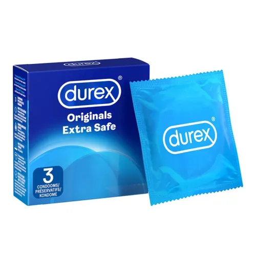 durex originals extra safe prezerwatywy 3 sztuki szerokość 56 mm na Arena.pl