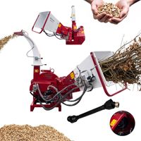 Rozdrabniacz rębak do gałęzi drewna pni do 100mm WOM ciągnikowy hydraulika