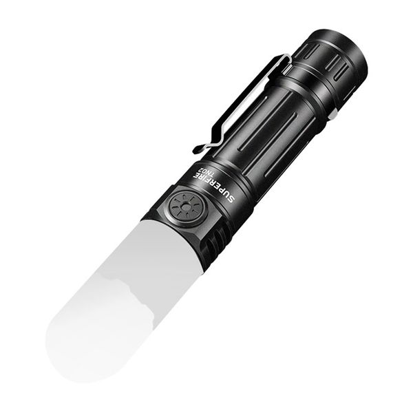 latarka superfire tn02,1800lm, usb-c zdjęcie 2