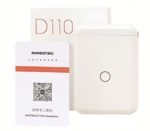NIIMBOT D110 Drukarka Termiczna Etykiety EAN PL zdjęcie 3