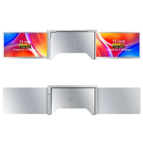 Monitor do laptopa Extralink Dual Screen S600 15'' Full HD IPS USB Typ C na Arena.pl