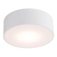 Plafon LAMPA sufitowa ZAMA 7030 Shilo natynkowa OPRAWA metalowa okrągła biała