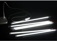 10x Świetlówka taśma listwa w osłonie LED230V/10W 0.5m biała zimna