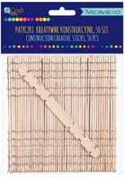 PATYCZKI KREATYWNE KONSTRUKCYJNE 50 SZTUK KSPA-008 DP CRAFT