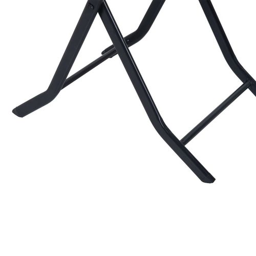 Meble ogrodowe rattan stół, krzesła komplet czarne na Arena.pl