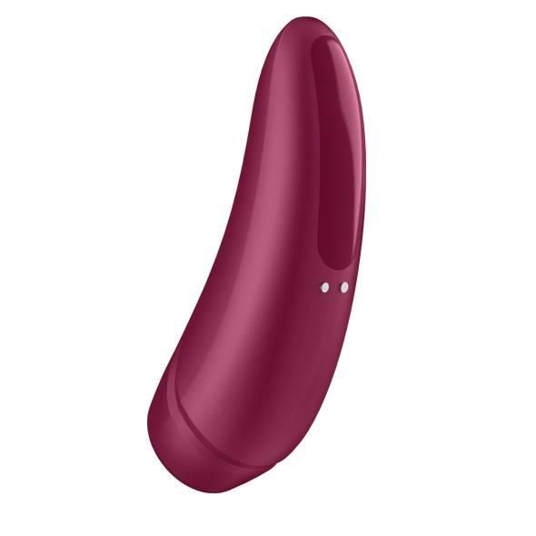 Wibrator - Curvy 1+ Air Pulse Stimulator + Vibration Rose Red zdjęcie 1