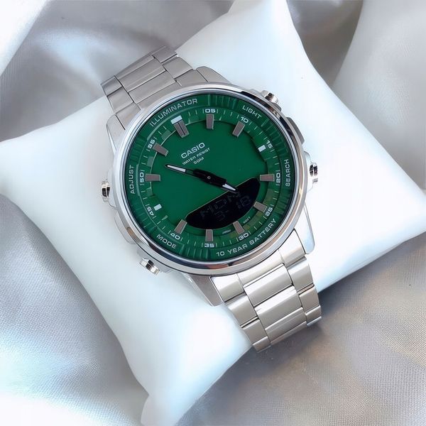 ZEGAREK MĘSKI CASIO AMW-880D-3A + BOX +GRAWER zdjęcie 15