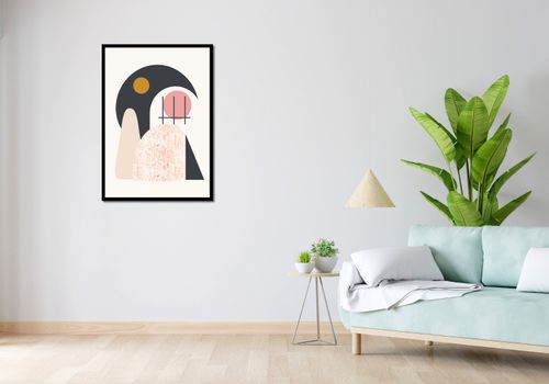 Plakat 67,5x95cm Zakres Widoku na Arena.pl