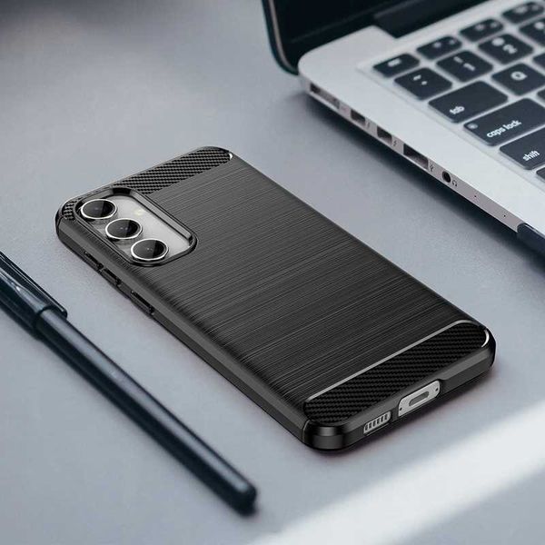 Spacecase Carbon Galaxy S23 Fe Black zdjęcie 4