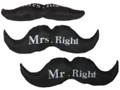 Dwustronna Poduszka Mr. lub Mrs. Right dla Par