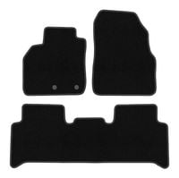 Dywaniki welurowe BASIC Renault Scenic II 2003-2009 czarne