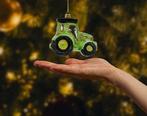 Bombka choinkowa: Traktor: zielony na Arena.pl