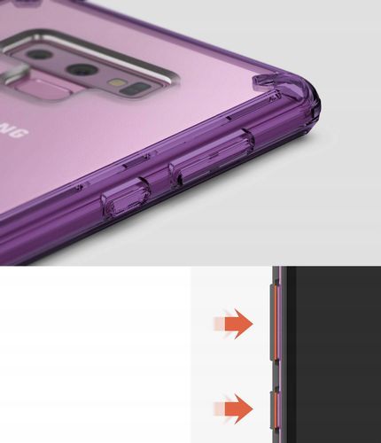 ETUI RINGKE FUSION GALAXY NOTE 9 + SZKŁO 3D HS na Arena.pl