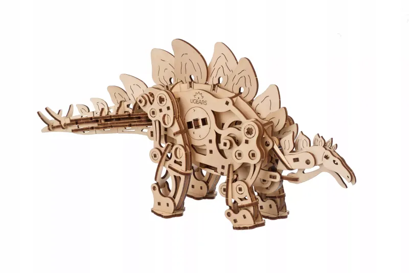 Puzzle 3D UGEARS Stegozaur zdjęcie 1