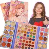 GOTOWY* PREZENT NA URODZINY ZESTAW KOSMETYKI DLA DZIEWCZYNKI 3-12 LAT 70EL