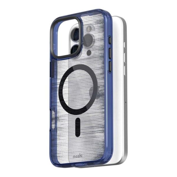 Moshi iGlaze MagSafe - Etui iPhone 16 Pro (Dusk Indigo) zdjęcie 1