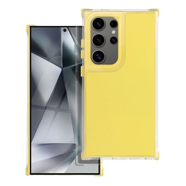 Futerał MATRIX do SAMSUNG S24 FE żółty zdjęcie 1