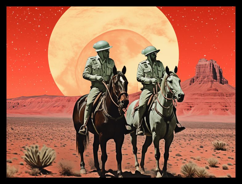 Plakat 40x30cm Patrol Kosmiczny zdjęcie 2