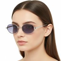 Damskie okulary fotochromowe kat.1-3 przeciwsłoneczne STLF-06F srebrny