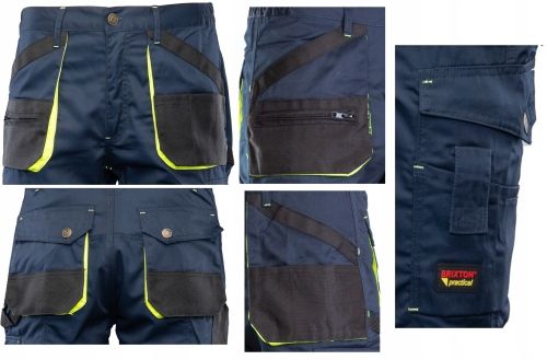 SPODNIE robocze do pasa ODPINANE NOGAWKI 54 Męskie na Arena.pl