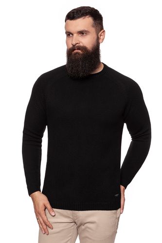 LEE STRUCTURED CREW KNIT BLACK L84EOC01 S na Arena.pl