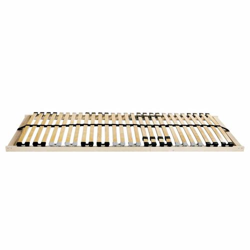 Stelaż z listew Brązowy 90 x 190 cm Lite drewno bukowe na Arena.pl