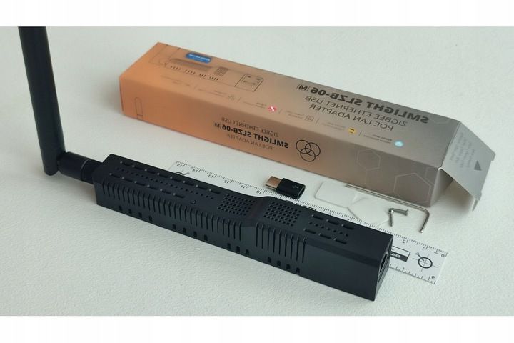 Adapter SLZB-06M Bramka Zigbee EFR32MG21 Ethernet PoE USB LAN WIFI do zdjęcie 3
