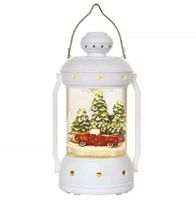 EMOS LAMPION ŚNIEŻNY 3 LED 11x20 CM 3xAA CIEPŁA BIEL TIMER, DCLW07