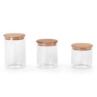 Komplet pojemników do przechowywania POLA 680, 800, 1000 ml 3 sztuki