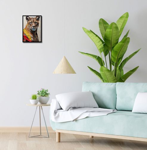 Plakat 25x35cm Papierowy Tygrys na Arena.pl