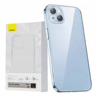 2 x Etui Baseus Simple Przezroczyste DO iPhone 14 Plus Cienkie Ochronne